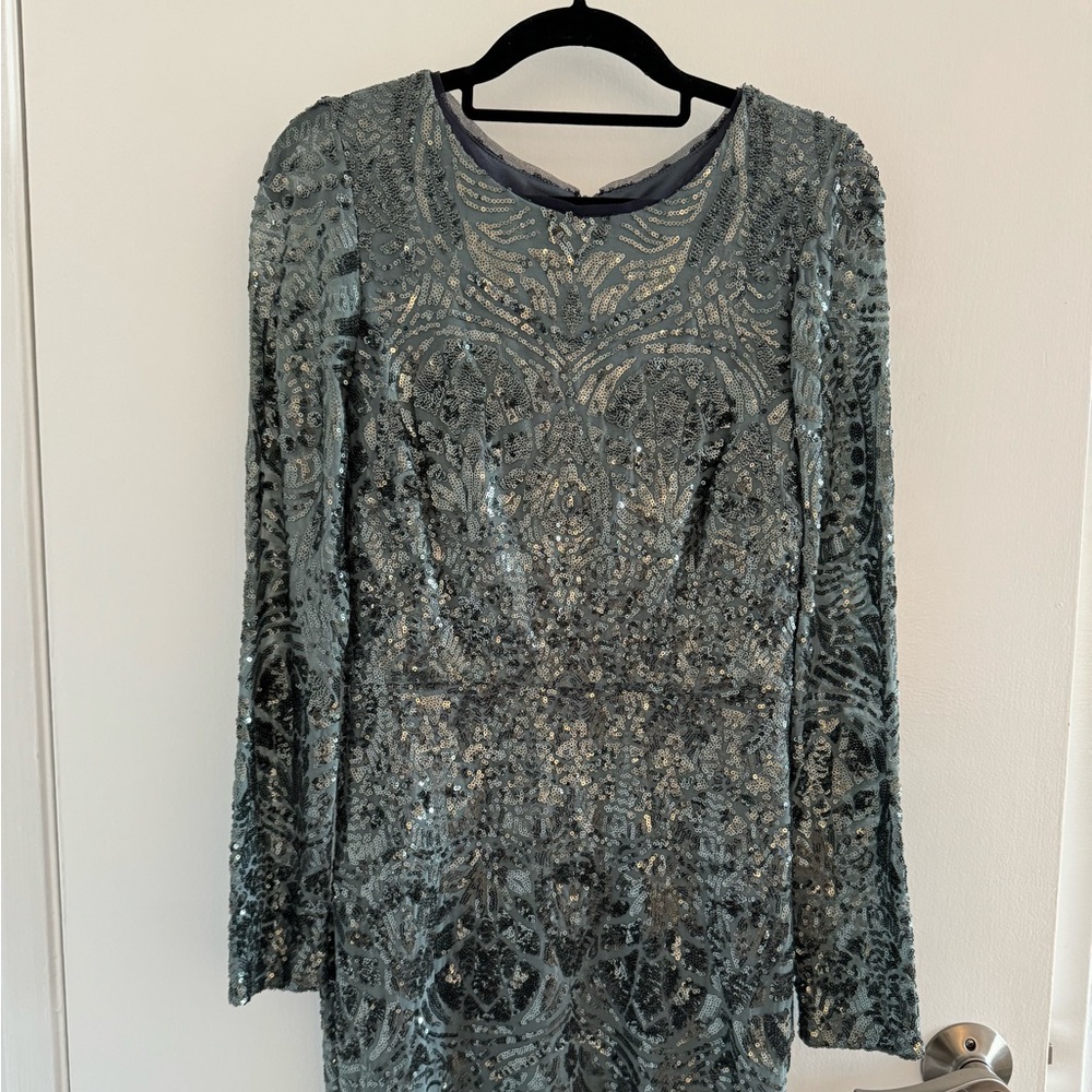 Betsy & Adam Glitter Dress